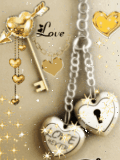 animated love keys