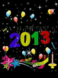2013 New year animated